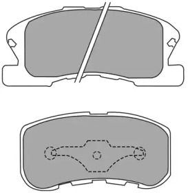 Комплект тормозных колодок AISIN ASN-2094